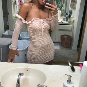 Off shoulder dress